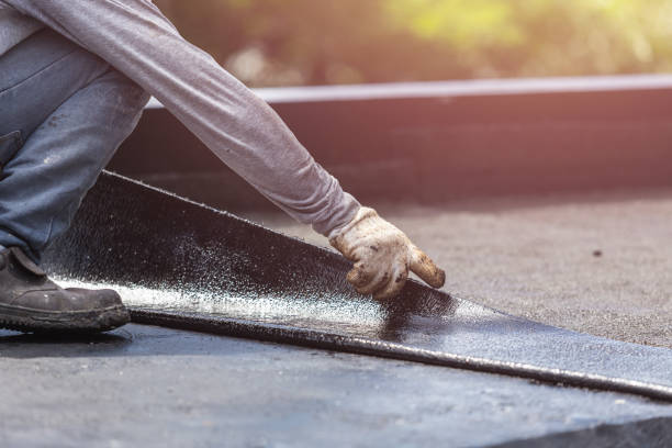 Professional Foundation Crack Repair technician working in Clay Center, OH